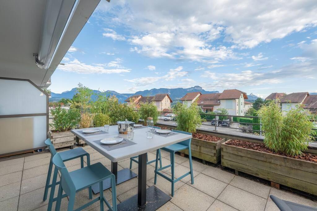 Cabana & La Terrasse Du Parmelan Proche Annecy Apartment Groisy Exterior foto